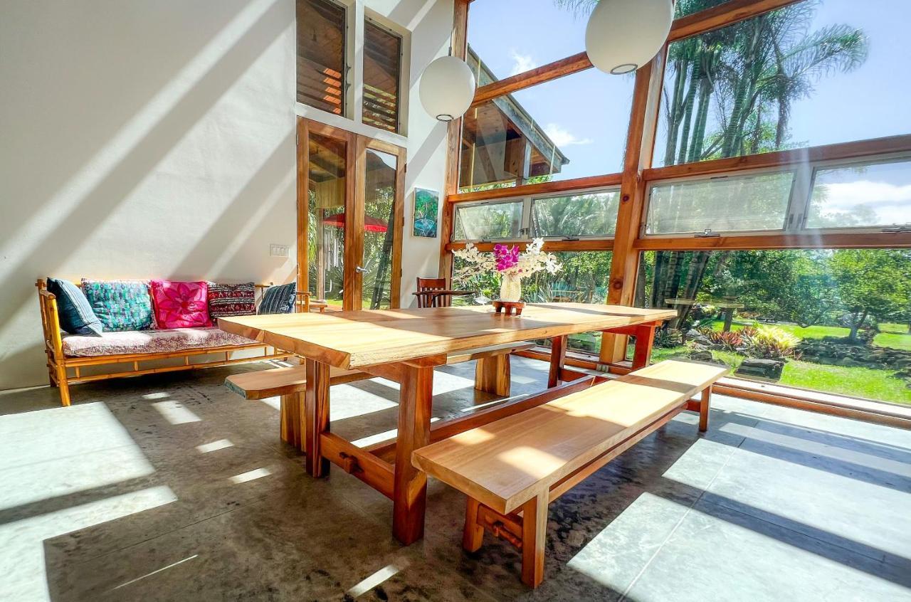 Jungle Haven Ocean Front Eco Villa On Fruit Farm Pahoa Екстериор снимка