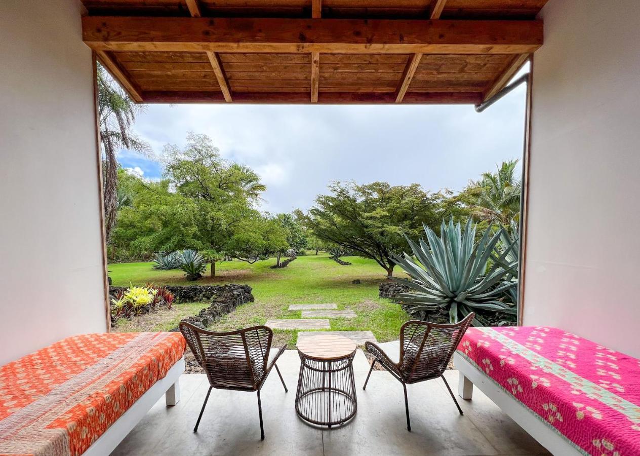 Jungle Haven Ocean Front Eco Villa On Fruit Farm Pahoa Екстериор снимка