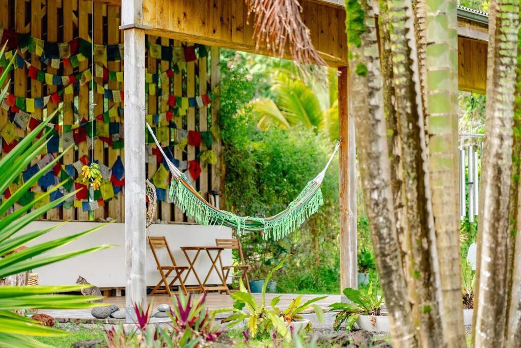 Jungle Haven Ocean Front Eco Villa On Fruit Farm Pahoa Екстериор снимка