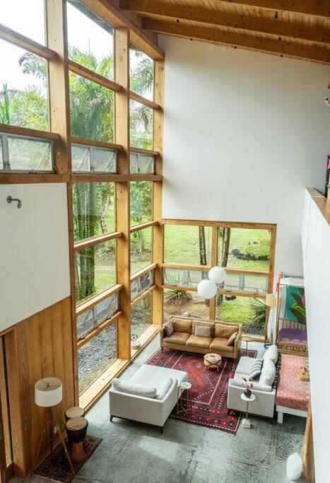 Jungle Haven Ocean Front Eco Villa On Fruit Farm Pahoa Екстериор снимка